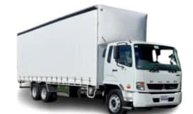 Tautliner truck Australia - curtain-side freight transport for flexible loading unloading 6 to 14 pallets capacity
